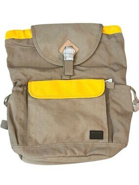 Pacific Mason Large Lieu Camel Butterscotch Travel Hiking Canvas Backpack NWT